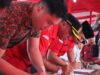 Pimpinan dan Anggota DPRD Kabupaten Dharmasraya Hadiri Groundbreaking Pasar Rakyat 