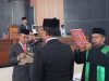 DPRD Kabupaten Dharmasraya Resmi Lantik M. Nur Sebagai PAW Anggota DPRD Sisa Masa Jabatan 2019-2024