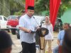 Bupati Dharmasraya Sutan Riska Tuanku Kerajaan SE MAP Berikan Hewan Qurban