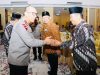 Kapolda Sumsel Irjen A. Rachmad Wibowo, SIK yang menghadiri syukuran Hari Ulang Tahun (HUT) PP Polri ke 25 Tahun 2024 digedung Harmoni Convention Center Polygon